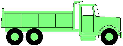 Clip art dump truck