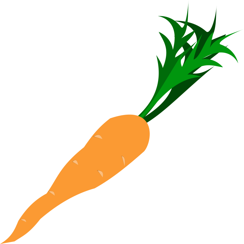 Free carrot clipart