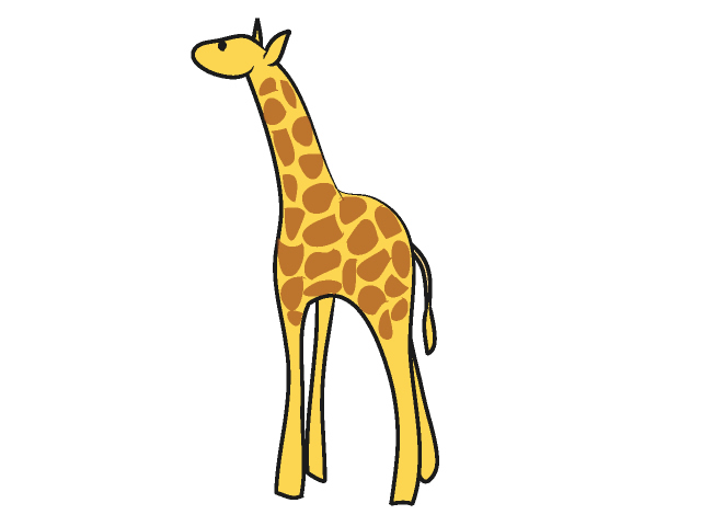 Free Giraffe Clipart - Tumundografico