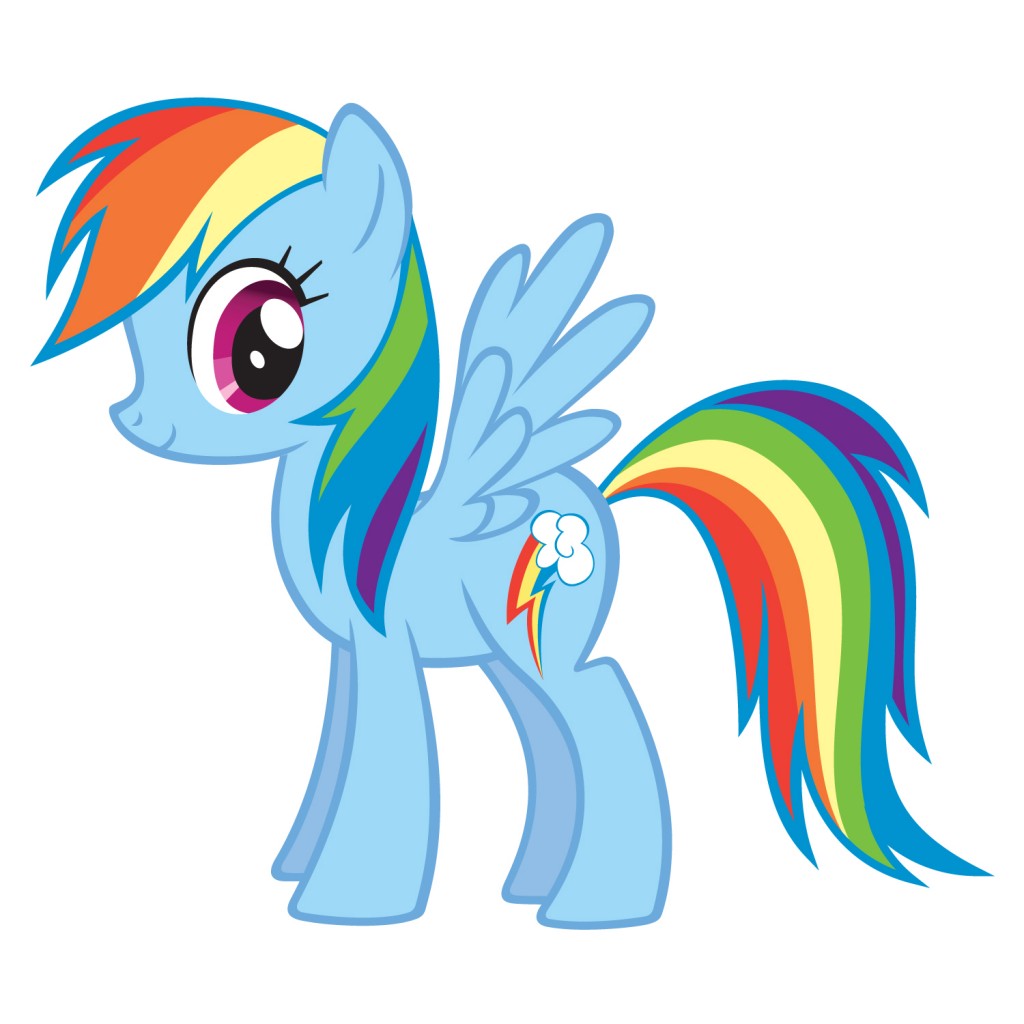 Rainbow dash clipart