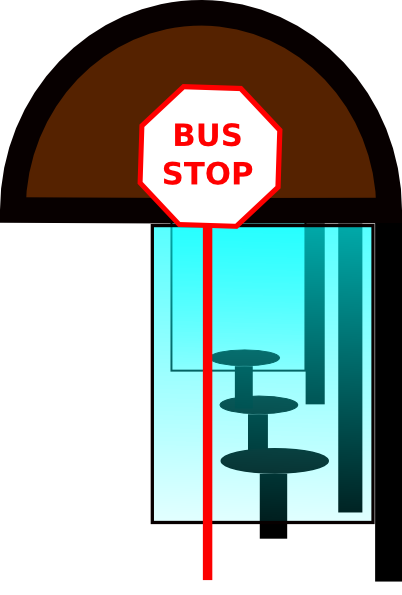 Clip Art Bus Stops Signs Clipart