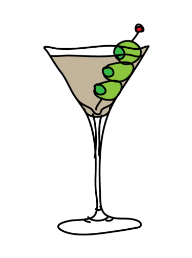 Martini Clip Art - Tumundografico