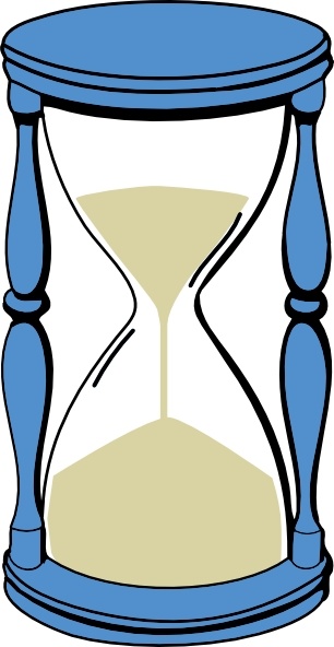 Hourglass With Sand clip art Free vector in Open office drawing ...