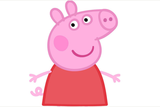 Who pinched Peppa Pig? 11ft wooden model of cartoon character ...