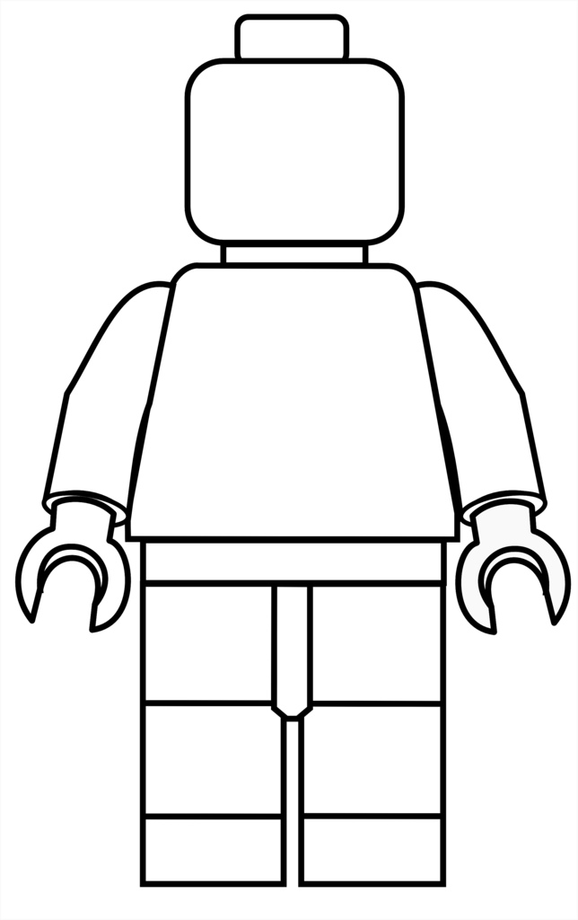 Lego Person Outline | Free Download Clip Art | Free Clip Art | on ...