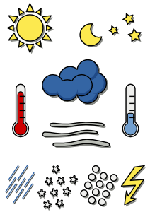 Cartoon Weather Symbols - ClipArt Best