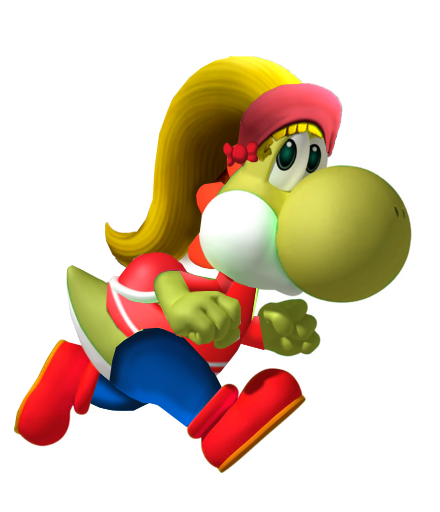 Yoshi Running - ClipArt Best