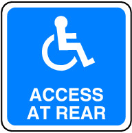 Safety Signs - Handicap / Disabled Signs - Page 1 - InkAce