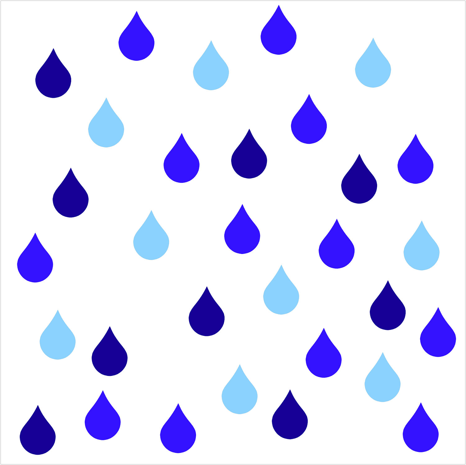 Rain drop with face clipart - ClipartFox