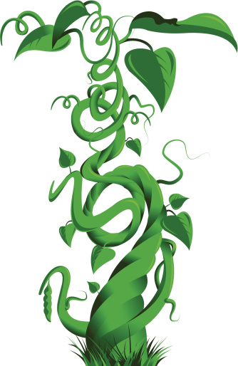 Beanstalk Clip Art, Vector Images & Illustrations