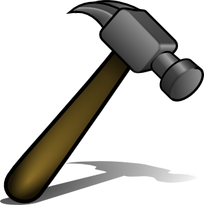 3D Art Drawing Ronjoewhite: Hammer Clipart