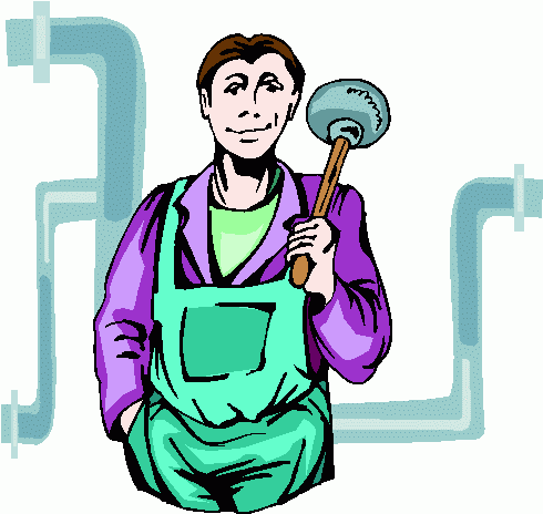 Plumber clipart