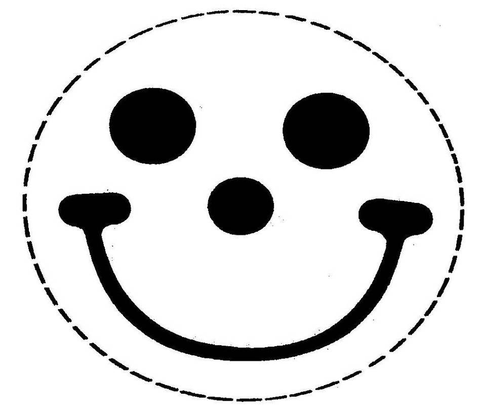 Smiley Face Outline Clipart - Free to use Clip Art Resource