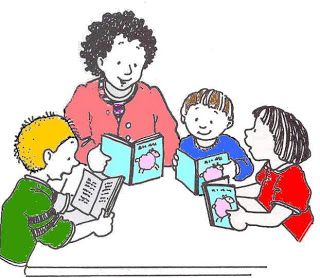 Guided reading clip art