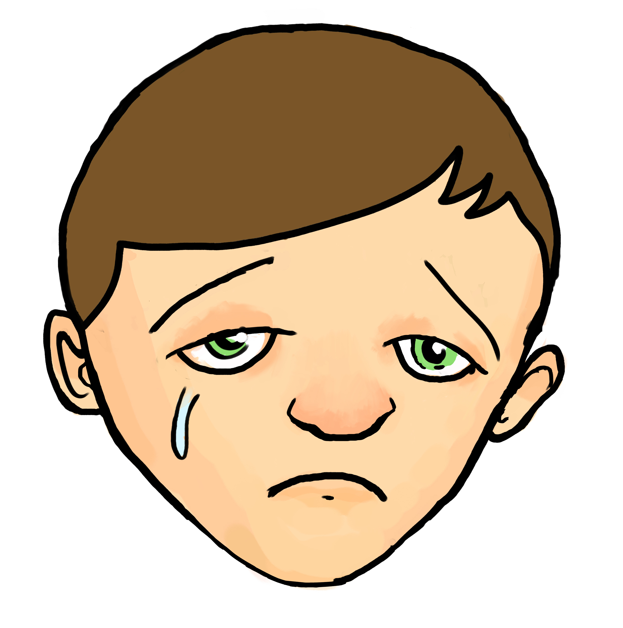 Sad face sad smiley face clipart free clipart images - Clipartix