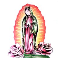 La Virgen De Guadalupe Drawings - ClipArt Best