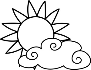 Cloudy Weather Clipart - Free Clipart Images