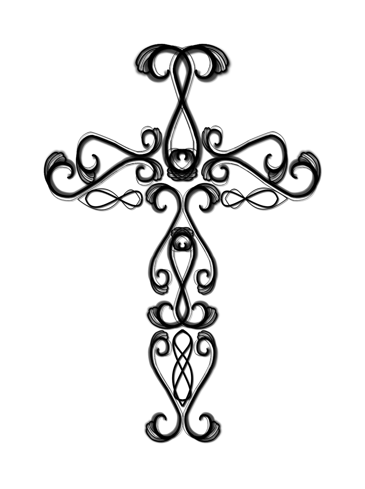 Cross With Roses Coloring Pages | Coloring Online