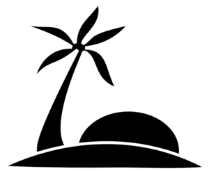 Island Silhouette - ClipArt Best