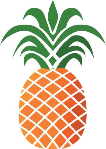 Pineapple Clip Art, Vector Images & Illustrations