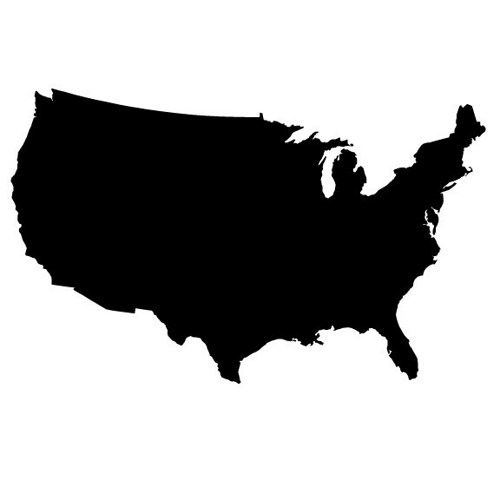 Best Photos of United States Outline - USA Outline Map United ...