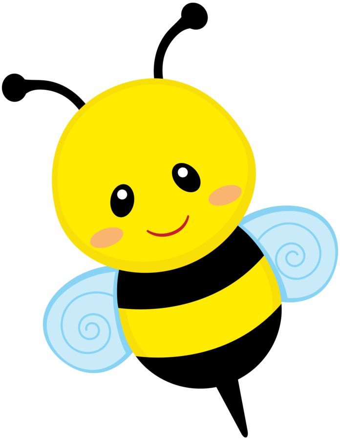 Free printable bee clipart