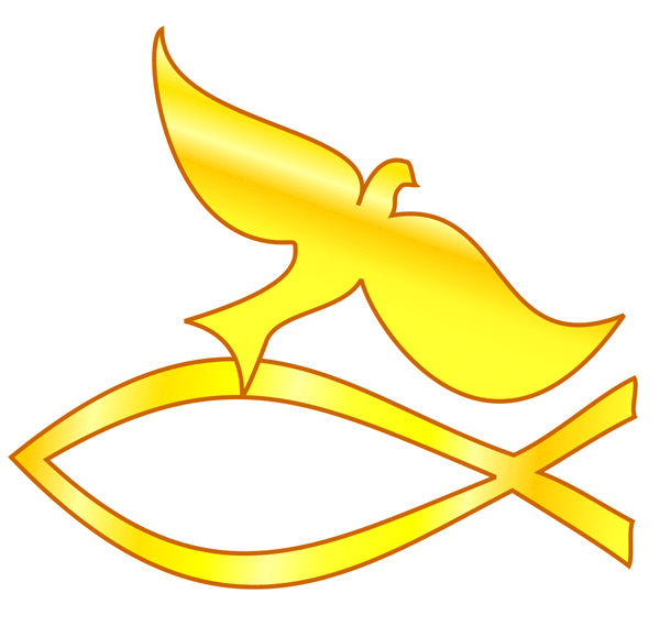 American Christian Fish Symbol Clipart