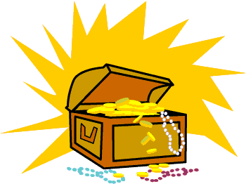 Treasure chest clipart vector treasures chest vector clip art ...