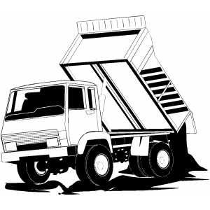 Trucks, Drawings and Dump trucks