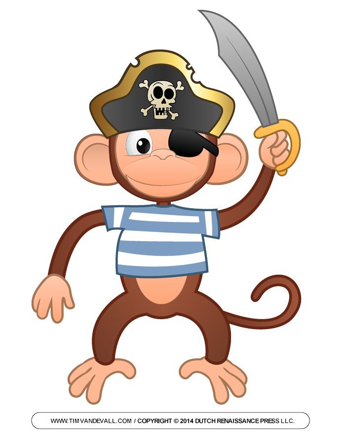 Pirate clipart animation