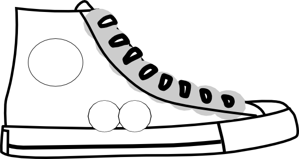 Tennis Shoe Clipart