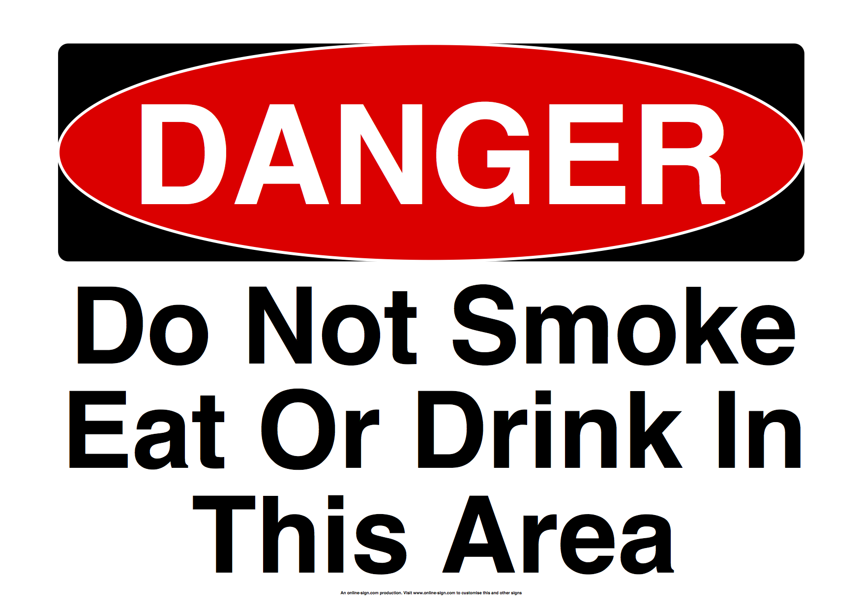 Do Not Eat Sign - Clipart Best