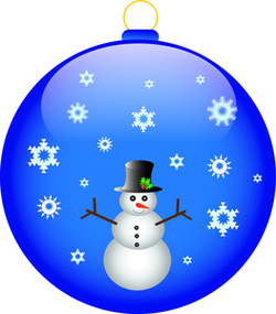 Clip Art Christmas Ornaments Clipart - Free to use Clip Art Resource