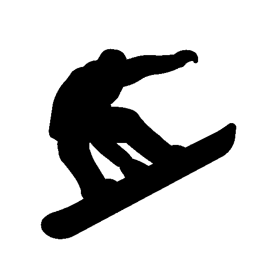 Snowboarder clip art