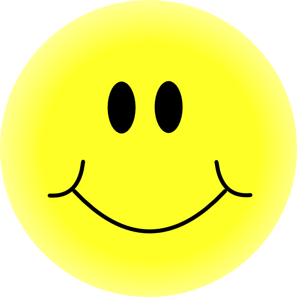 Smiley face clip art animated