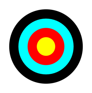 Archery Bullseye Clipart