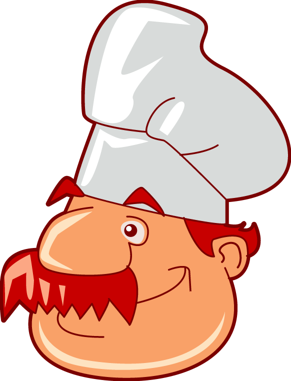 Chef Cooking Clipart