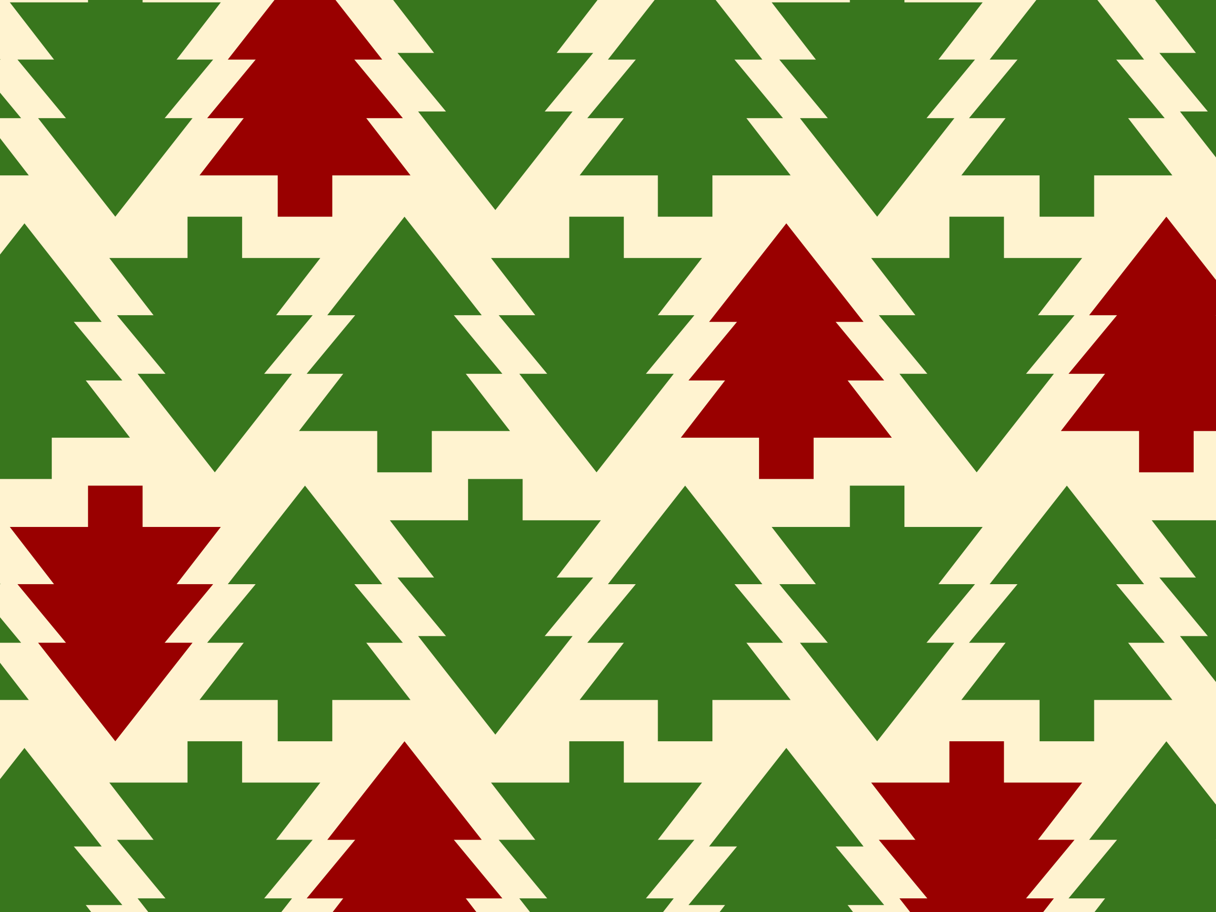 Clipart - Tree Pattern