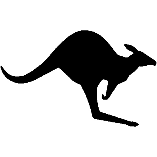 Australia kangaroo clipart