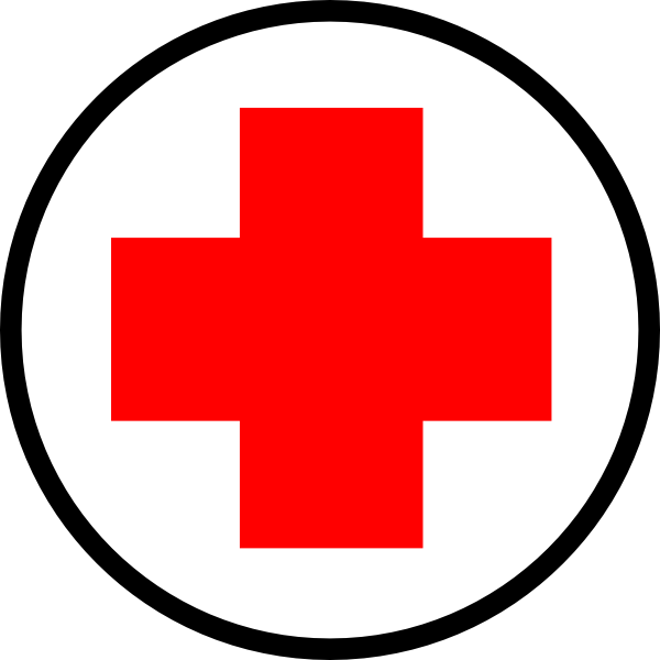 First aid cross clip art