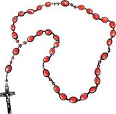 Rosary Beads Clipart