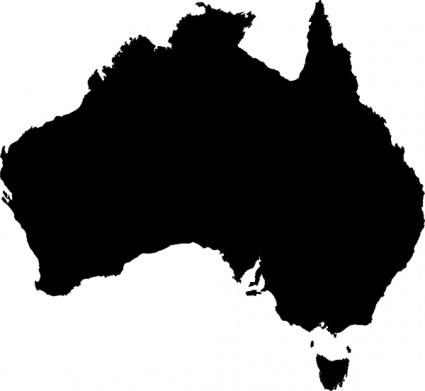 Australian Maps clip art - Download free Cartoon vectors