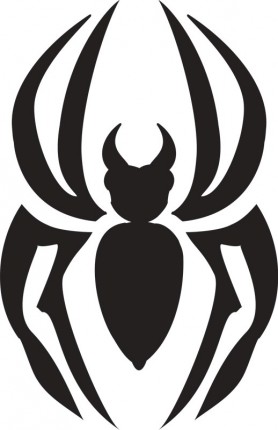 Stencil Of Spider - ClipArt Best