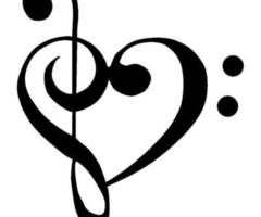 Treble Clef Bass Clef Tattoo - ClipArt Best