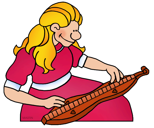 Free Art Clip Art by Phillip Martin, Dulcimer