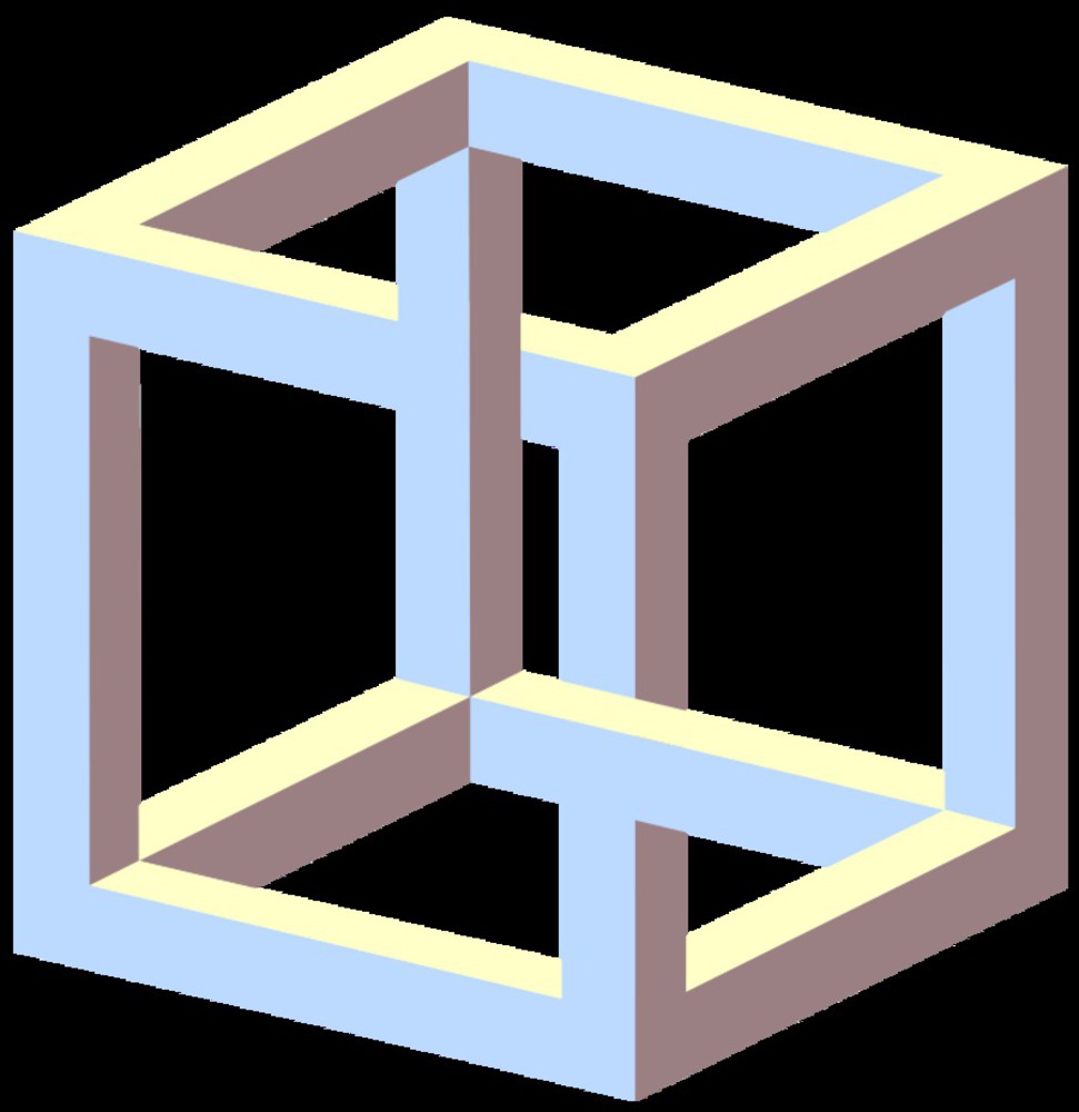 Невозможный куб Эшера
