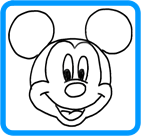How to draw Mickey Mouse tutorial