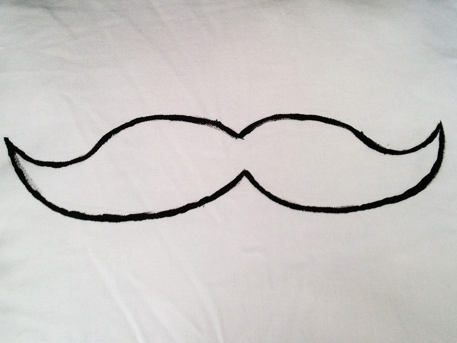 The Kinch Life | BLOG: DIY Mustache Pillow- Yeah Buddy!!