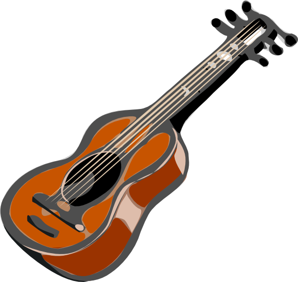 Guitar clip art - vector clip art online, royalty free & public domain