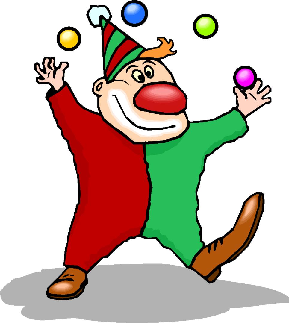 Clipart - Clipart clown animaatjes 349